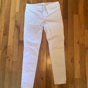 American Eagle White Jeggings